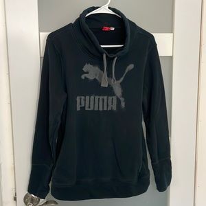 PUMA PRINTED SWEATSHIRT - L